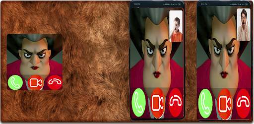 Scary teacher Fake Video Call-scary granny call screenshot 1