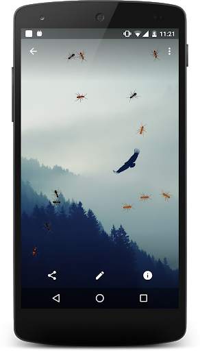 Ants On Phone Prank screenshot 1