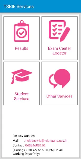TSBIE Services screenshot 2