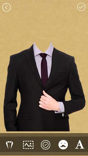 Man Photo Suit Editor - Hair Style, Blazer, Beard screenshot 6