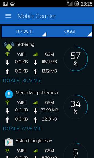Mobile Counter 2 | Data usage - New 2018 design screenshot 3