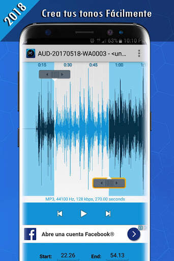 Cortador de Musica - Cutte MP3 screenshot 1