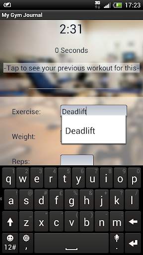 My Gym Journal screenshot 4