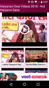 Haryanavi Desi Videos 2018 - Hot Haryanvi Gane screenshot 3