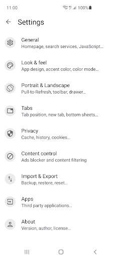 Meta Browser screenshot 4