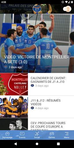 Montpellier Volley UC screenshot 4