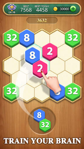 Hexa Block Puzzle - Merge! screenshot 1