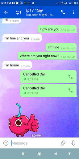 New Messenger lite - free video calls, group chats screenshot 2
