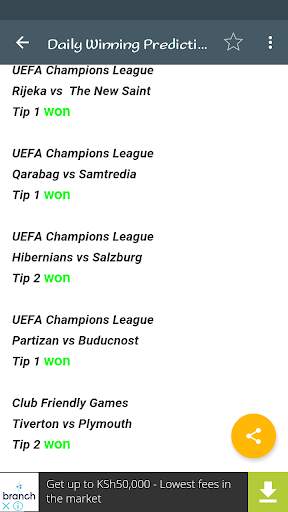 MUST WIN SOCCER TIPS screenshot 3