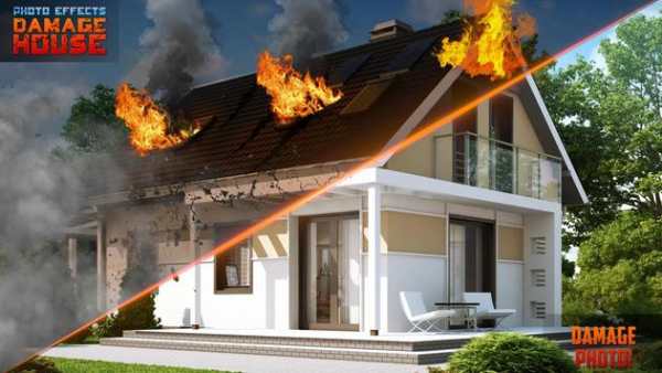 Photo Effects Damage House screenshot 2