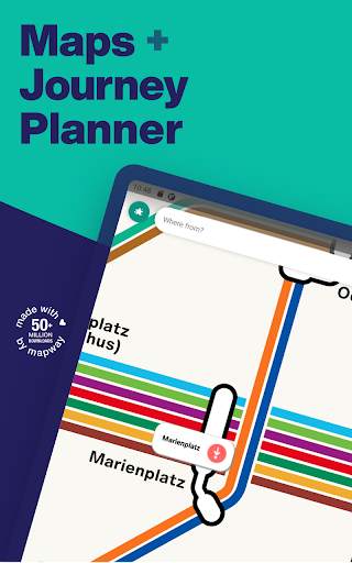 Munich Metro - MVG map and route planner screenshot 7