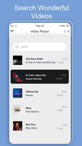 Sax Video Player - All Format HD Video Player 2020 screenshot 2