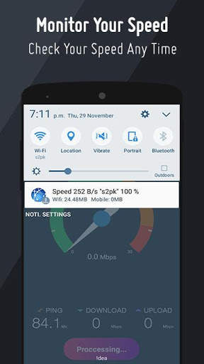 VoLTE Speed Test : 3G 4G Wifi SuperFast Meter screenshot 2