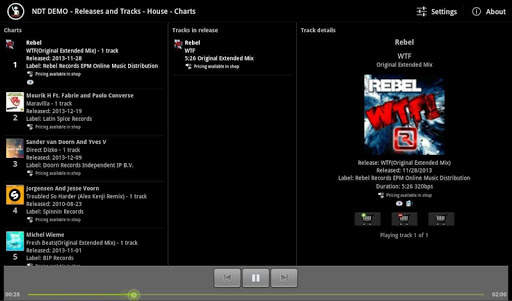 New Dance Tracks Demo скриншот 19