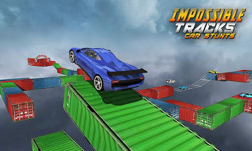 Crazy Car Stunts - Impossible tracks driving sim screenshot 2