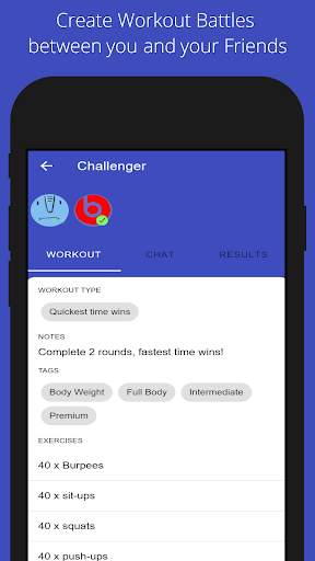 BattleFit - The Social workout screenshot 5