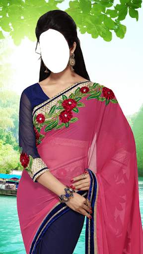 Indian Saree Photo Montage screenshot 3