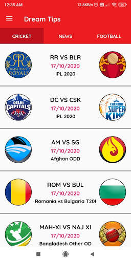 Dream Team 11 Tips - My Team 11 Cricket & Football screenshot 2
