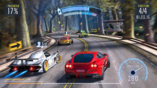 Real City Street Racing - 3d Racing Car Games screenshot 1