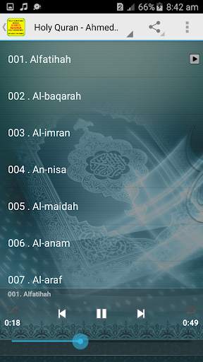 Ahmed Naina Full MP3 Quran Offline screenshot 2