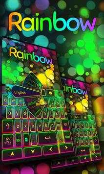 GO Keyboard Theme Rainbow screenshot 1