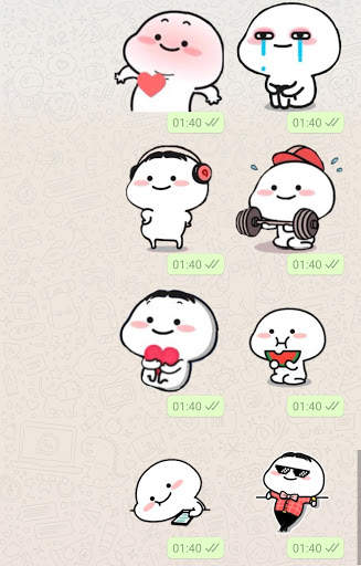 Quby Stickers for WhatsApp 2021 screenshot 3