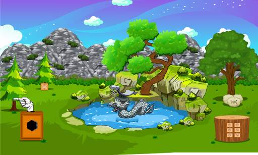 Green Forest Car Escape screenshot 2