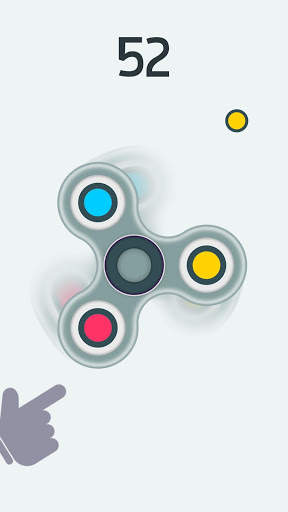 Fidget Spinner - Hand Finger Spinner Simulator screenshot 1
