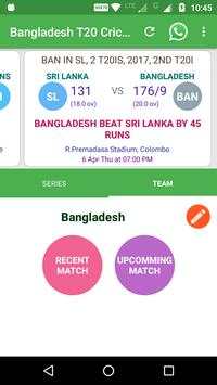 Bangladesh T20 Cricket Live screenshot 1