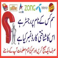 Sim owner detail pakistan
