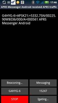 APRS Messenger Android screenshot 5