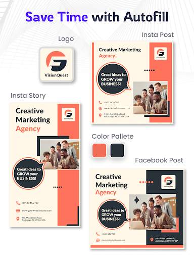 Graphic Design, Poster Maker screenshot 24