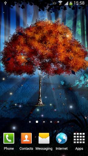 Magic Forest Live Wallpaper screenshot 1