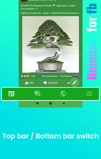 Rainbow For Facebook screenshot 5