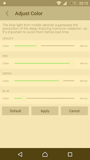 Night Shift OS 10 screenshot 4