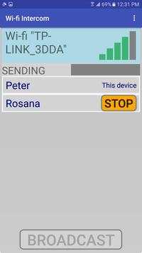 Wi-fi Intercom screenshot 1