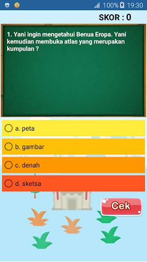 Soal Ujian Kelas 4 SD 2 تصوير الشاشة