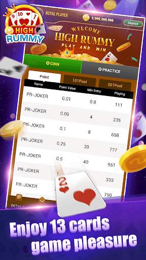 High Rummy - easy operation card game screenshot 3