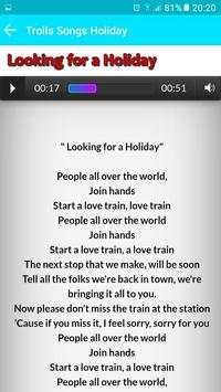 Trolls Songs Holiday 5 تصوير الشاشة
