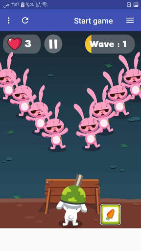 Rabbit Zombie Defense screenshot 4