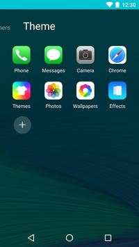 Stylish iOS Theme for Android 3 تصوير الشاشة