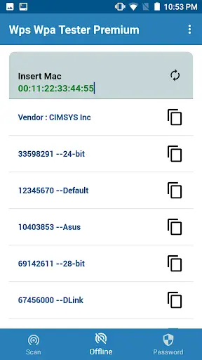 Wps Wpa Tester Premium 2 تصوير الشاشة