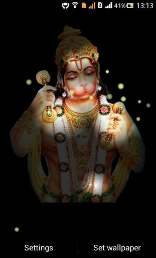Hanuman FireFlie Live Wallaper screenshot 1