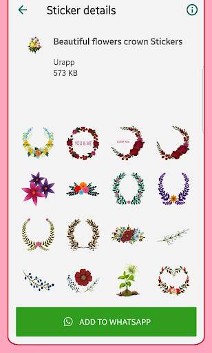 Rose Stickers for WhatsApp screenshot 3