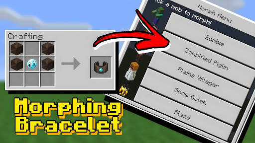 morphing bracelet minecraft screenshot 1