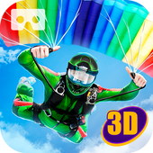 VR Skydiving Flying Air Race: Cardboard VR Game icon