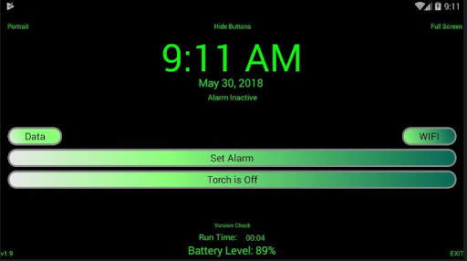 Free Night Clock ( Night Dim Clock ) screenshot 8