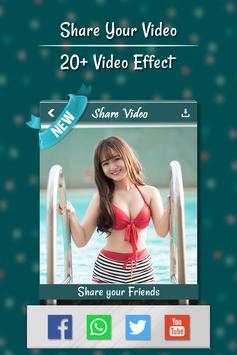 Photo Video Editor with Song screenshot 1