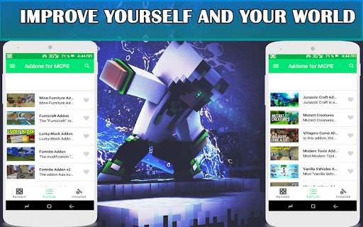 Addons  for Minecraft PE 2 تصوير الشاشة