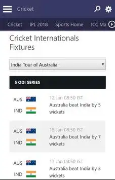 CrickBuzz स्क्रीनशॉट 2